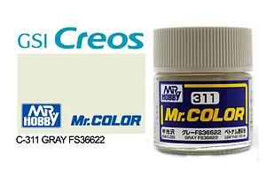 Mr Color Grey FS36622 Semi Gloss Acrylic Paint 10ml