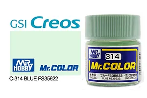 Mr Color Blue FS35622 Semi Gloss Acrylic Paint 10ml