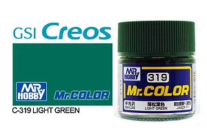 Mr Color Light Green Semi Gloss Acrylic Paint 10ml