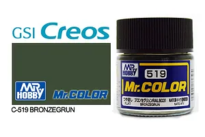 Mr Color Bronzegrun Acrylic Paint 10ml