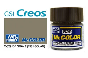 Mr Color IDF Grey 2 1981 Golan Acrylic Paint 10ml