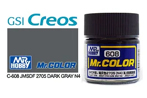 Mr Color JMSDF 2705 Dark Gray N4 Acrylic Paint 10ml
