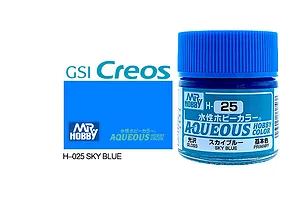 Mr Hobby Aqueous Gloss Sky Blue Acrylic Paint 10ml