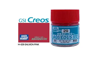 Mr Hobby Aqueous Gloss Salmon Pink Acrylic Paint 10ml