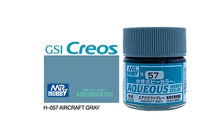 Mr Hobby Aqueous Gloss Aircraft Grey Acrylic Paint 10ml