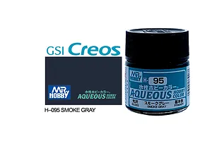 Mr Hobby Aqueous Gloss Smoke Grey Acrylic Paint 10ml