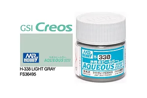 Mr Hobby Aqueous Semi Gloss Light Grey Acrylic Paint 10ml