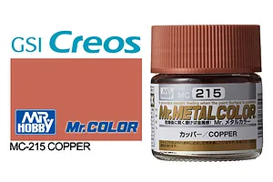 Mr Hobby Metal Copper Metallic Acrylic Paint 10ml