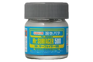 Mr Hobby Surfacer 500 Intermediate Grey 40ml