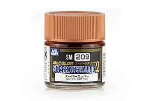Mr Hobby Super Metal Copper Metallic Paint 10ml image 85771