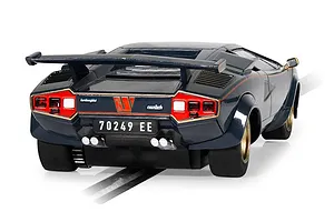 Scalextric 1/32 Lamborghini Countach Blue and Gold Slot Car image 85810
