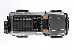 FMS FCX18 Toyota Land Cruiser 80 RC Rock Crawler Electric 4WD 1/18 Scale RTR - Grey image 85828