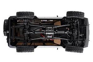 FMS FCX18 Toyota Land Cruiser 80 RC Rock Crawler Electric 4WD 1/18 Scale RTR - Yellow image 85849