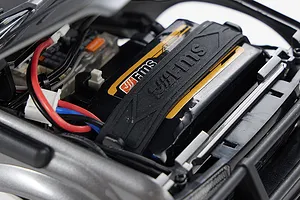 FMS FCX18 Toyota Land Cruiser 80 RC Rock Crawler Electric 4WD 1/18 Scale RTR - Yellow image 85850