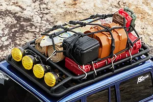 FMS FCX18 Toyota Land Cruiser 80 RC Rock Crawler Electric 4WD 1/18 Scale RTR - Yellow image 85858