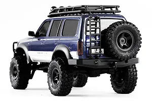 FMS FCX18 Toyota Land Cruiser 80 RC Rock Crawler Electric 4WD 1/18 Scale RTR - Blue image 85860