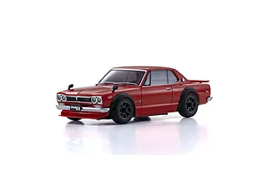 Kyosho Mini-Z Nissan Skyline 2000GT-R (KPGC10) Tune Version ASC Body Shell - Red 60th Anniversary Specification image 85911