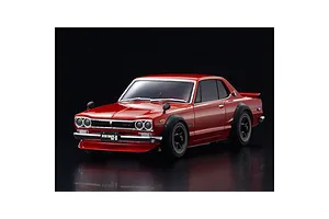 Kyosho Mini-Z Nissan Skyline 2000GT-R (KPGC10) Tune Version ASC Body Shell - Red 60th Anniversary Specification image 85913