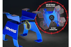 Traxxas Blue Aluminium 1/5 X-Truck Work Stand image 85944