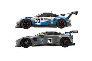 Scalextric 1/32 World GT Complete Slot Car Set image 85982