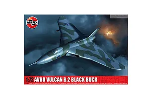 Airfix 1/72 Avro Vulcan 'Black Buck' B.2 Scaled Plastic Model Kit image 85994