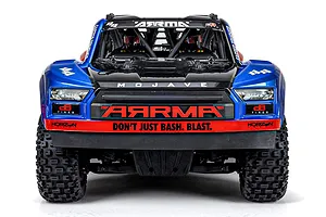 ARRMA Mojave 4X4 4S BLX RC Short Course Truck Electric Brushless 4WD 1/8 Scale RTR - Blue image 86030