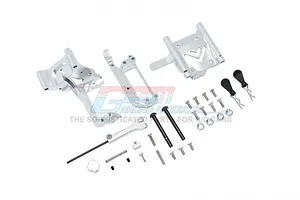 GPM Silver Aluminium Handbrake & Centre Differential Cover Kit image 86095