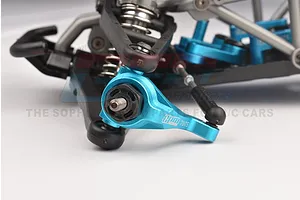 GPM Aluminium Steering Hubs 2Pcs - Sky Blue image 5