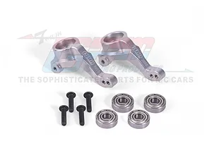 GPM Aluminium Steering Hubs 2Pcs - Silver
