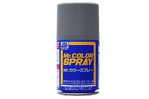 Mr Color Spray Semi Gloss Neutral Grey Acrylic Spray Paint