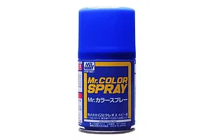 Mr Color Spray Gloss Bright Blue Acrylic Spray Paint image 86211