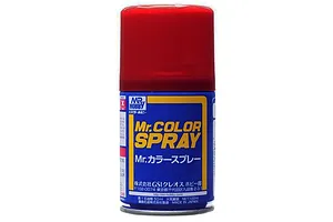 Mr Color Spray Gloss Shine Red Acrylic Spray Paint