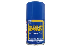 Mr Color Spray Semi Gloss Cobalt Blue Acrylic Spray Paint image 86222