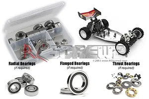 RC Screwz Schumacher Cougar Complete Rubber Shielded Bearing Kit