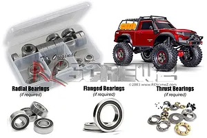 RC Screwz TRX-4 Sport High Trail Complete Rubber Shielded Bearing Kit
