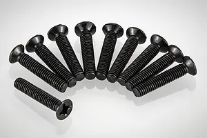 HSP 3x16mm Fine Thread Countersunk Head Screws 10Pcs