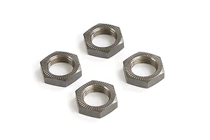 Rovan Gunmetal Aluminium 18mm (24mm Hex) Wheel Nuts 4Pcs image 86480