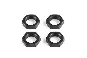 Rovan Black Aluminium 18mm (24mm Hex) Wheel Nuts 4Pcs image 86491
