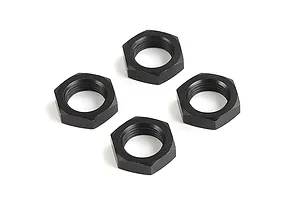 Rovan Black Aluminium 18mm (24mm Hex) Wheel Nuts 4Pcs image 86492
