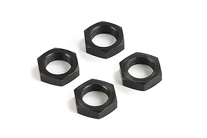 Rovan Black Aluminium 18mm (24mm Hex) Wheel Nuts 4Pcs image 86495