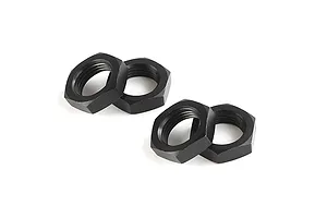 Rovan Black Aluminium 18mm (24mm Hex) Wheel Nuts 4Pcs image 86497