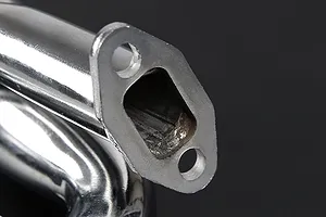 Rovan Chrome Silenced Exhaust w/ Silver Metal Mounted Clamp image 86561