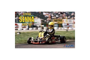 Fujimi 1/20 Ayrton Senna Kart 1981 Model Kit