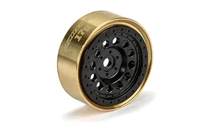 Pro-Line 1.0" Black Brass Rock Shooter Beadlock Rims 2Pcs image 86754