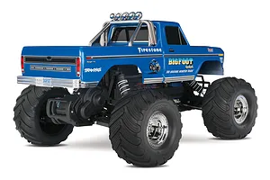 Traxxas Bigfoot No. 1 RC Monster Truck Electric 2WD 1/10 Scale RTR - Blue image 86798