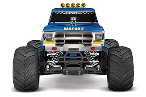 Traxxas Bigfoot No. 1 RC Monster Truck Electric 2WD 1/10 Scale RTR - Blue image 86801