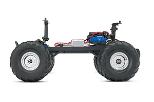 Traxxas Bigfoot No. 1 RC Monster Truck Electric 2WD 1/10 Scale RTR - Blue image 86803