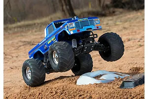 Traxxas Bigfoot No. 1 RC Monster Truck Electric 2WD 1/10 Scale RTR - Blue image 86809