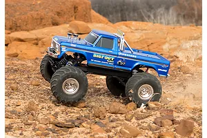 Traxxas Bigfoot No. 1 RC Monster Truck Electric 2WD 1/10 Scale RTR - Blue image 86810