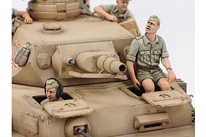 Tamiya 1/35 German Panzer Iv Ausf.F Tank Model Kit image 87171